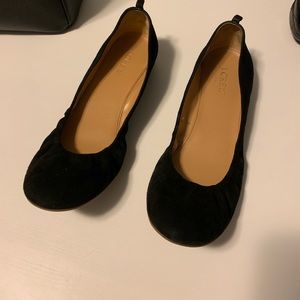 J Crew Anya Suede Ballet Flats